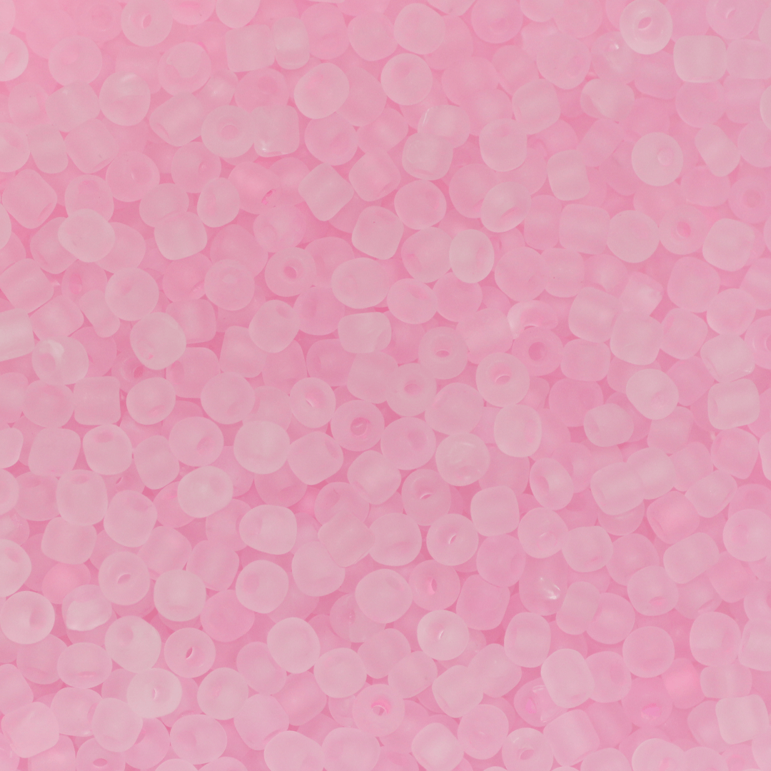 Seed Bead Bulk Bags - Frosted - 8/0 - 448g/13,000pcs - Available In Multiple Colours