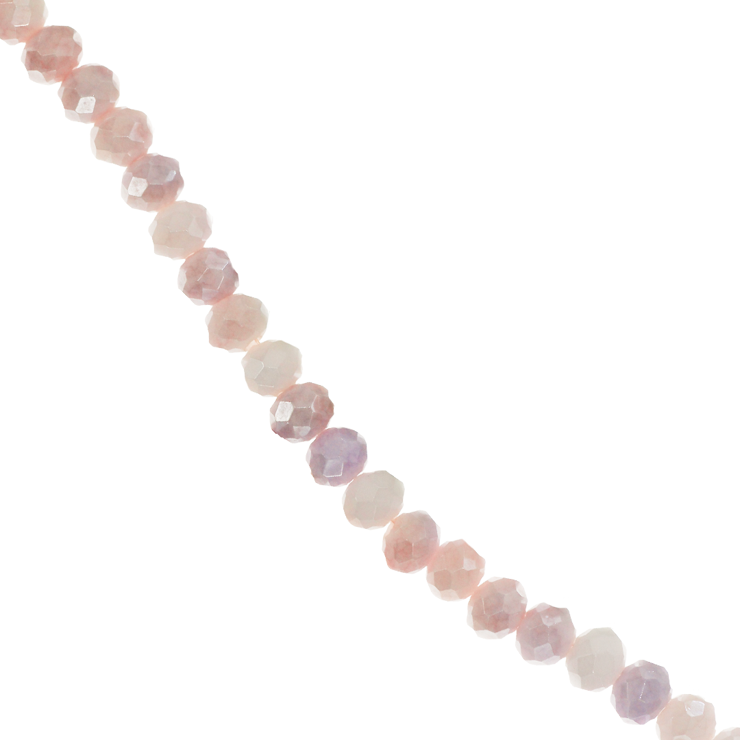 Crystal Glass Beads, Faceted, Rondelle, 6mm, Approx 80 pcs per strand, Available in Multiple Colours