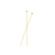 Ball Head Pins, Gold, Alloy, 1.97 inches, 23 Gauge, Sold Per Pkg of Approx 100+