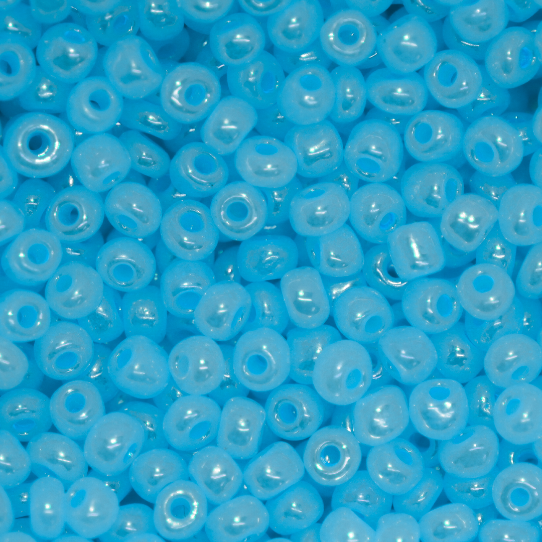 Seed Bead Bulk Bags - 6/0 - Ceylon - Approx 448g/6,000pcs - Available In Multiple Colours