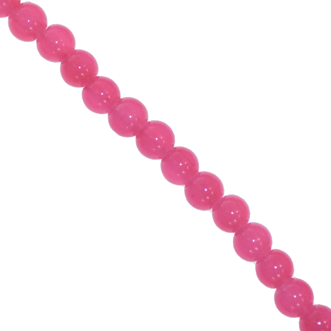 Glass Beads, 6mm, Approx 135 pcs per strand, Available in Multiple Colours