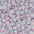 Plastic Beads Bulk Bag, Splatter Paint, Large Hole, 10mm, Sold Per pkg of Approx 180