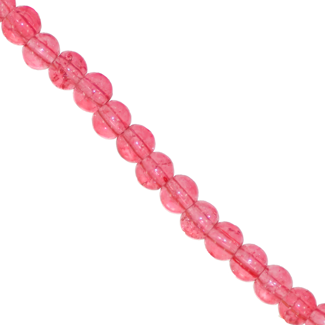 Marble Style Glass Beads, Cracked, 4mm, Approx 190 pcs per strand, Available in Multiple Colours