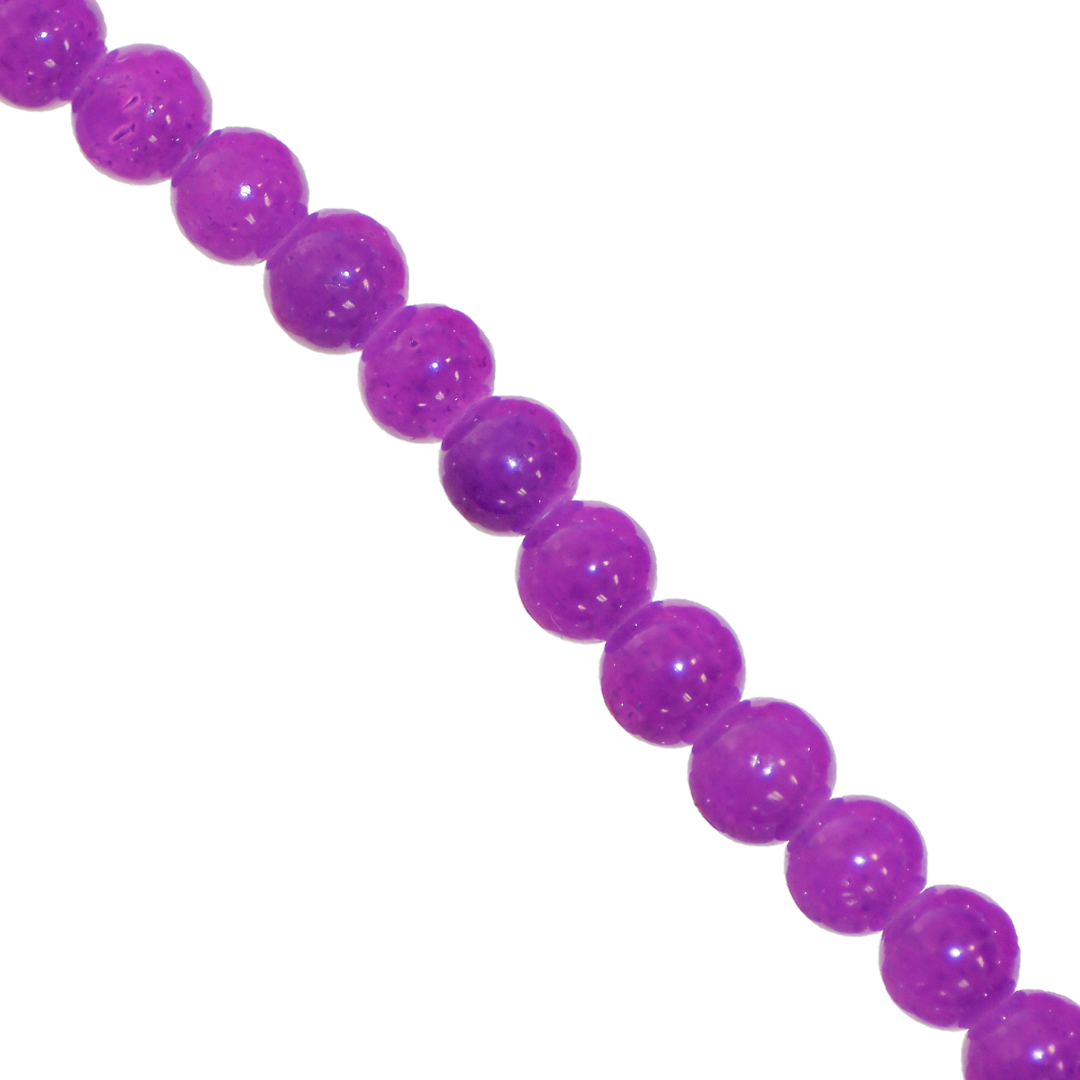 Glass Beads, Cracked, 4mm, Approx 190 pcs per strand, Available in Multiple Colours
