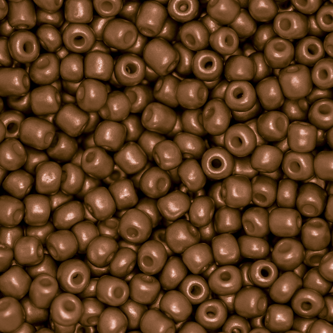 Seed Bead Bulk Bags - 6/0- Metallic - Approx 448g/6,000pcs - Available In Multiple Colours