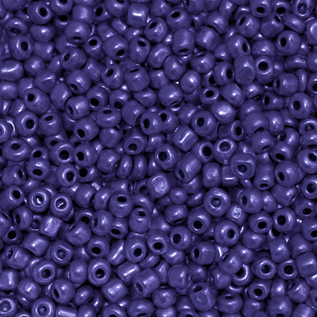Seed Bead Bulk Bags - 6/0- Metallic - Approx 448g/6,000pcs - Available In Multiple Colours
