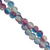 Marble Style Glass Beads, Cracked, 8mm, Approx 95 pcs per strand, Available in Multiple Colours