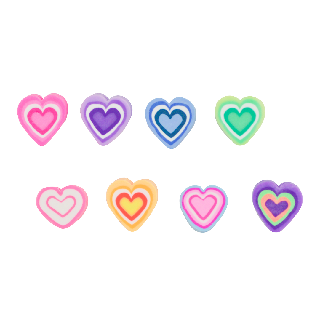 Polymer Clay Beads, Approx 8-10mm, Available in Multiple Styles