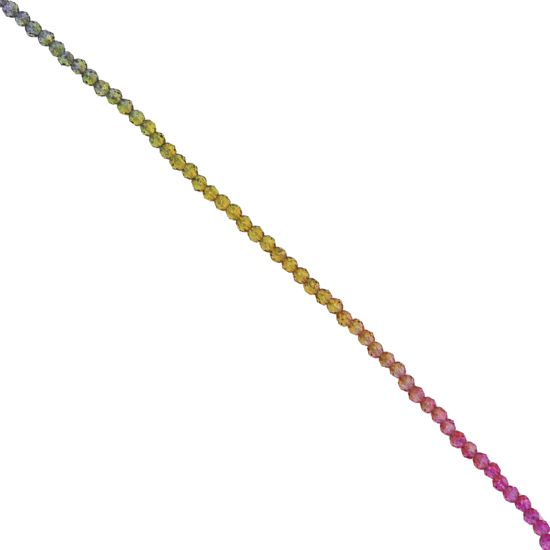 Glass Crystal Beads, Faceted, Round, 2mm, Approx 170 pcs per strand, Available in Multiple Colours