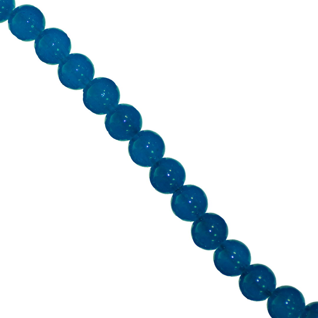 Glass Beads, 8mm, Approx 95 pcs per strand, Available in Multiple Colours