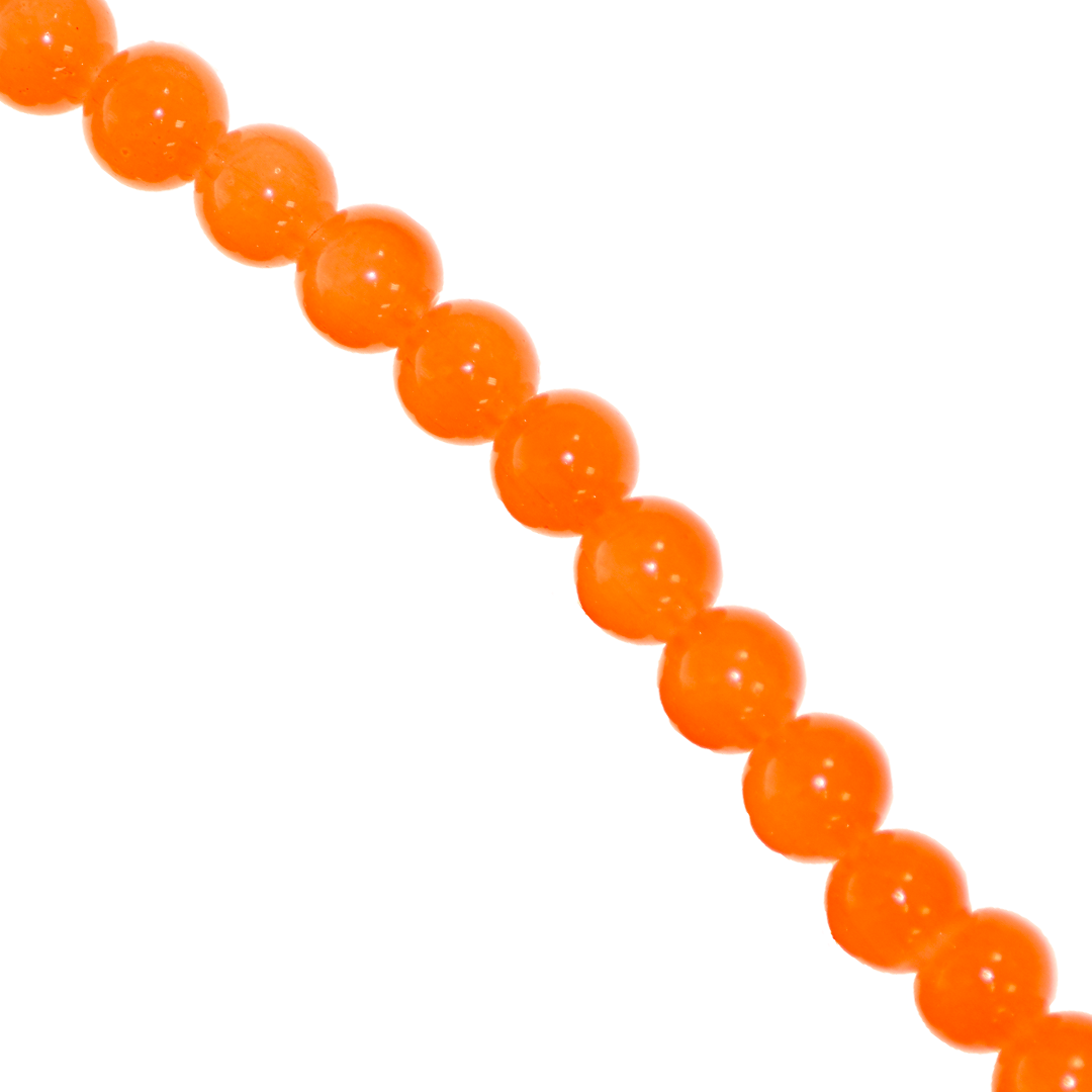 Glass Beads, 8mm, Approx 95 pcs per strand, Available in Multiple Colours