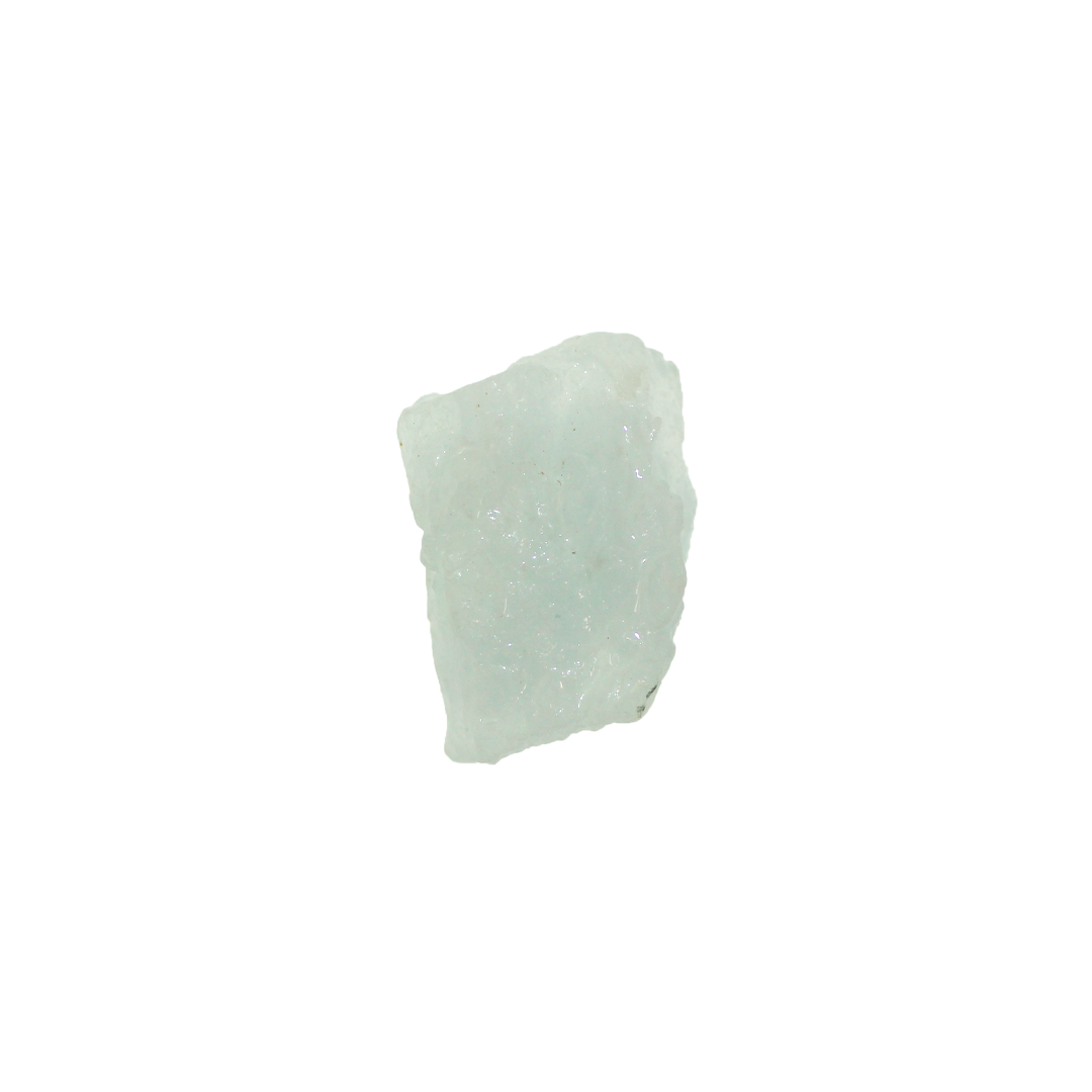 Aquamarine Nuggets, Semi-Precious Stone, Approx 20-25mm x 15-20mm, Sold Per pkg of 1
