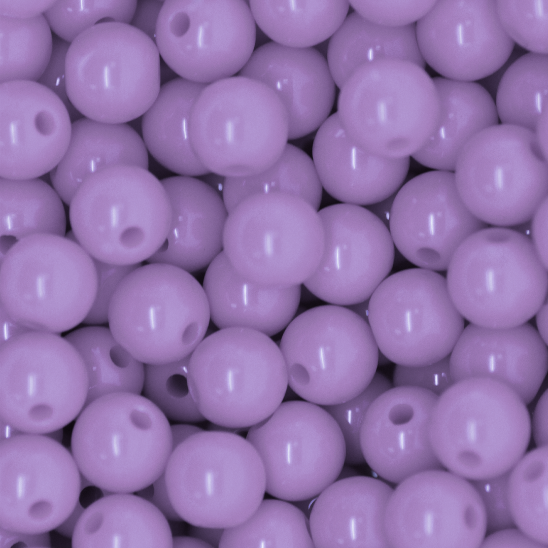 Plastic Beads Bulk Bag, Round Opaque , 10mm, Sold Per pkg of Approx 350, Available in Multiple Colours