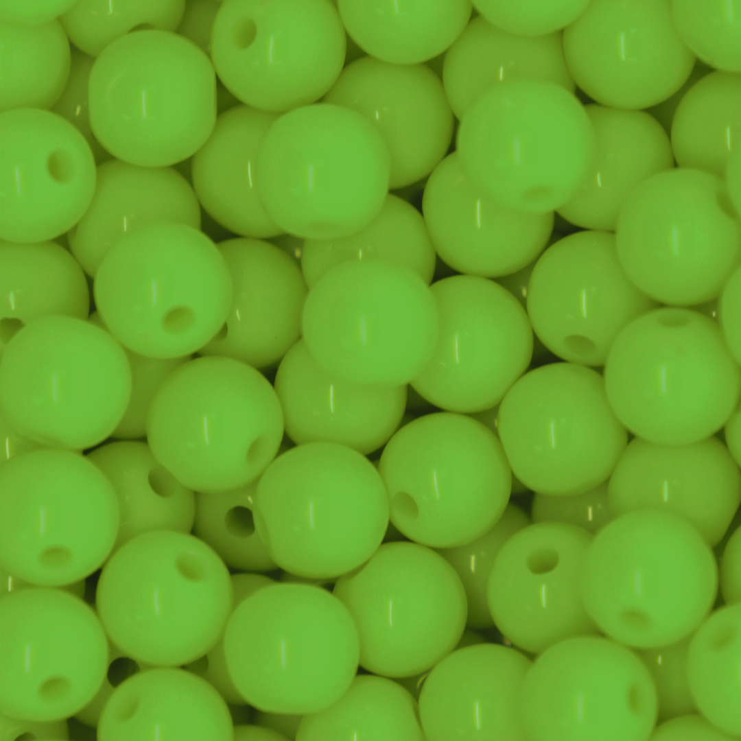 Plastic Beads Bulk Bag, Round Opaque , 10mm, Sold Per pkg of Approx 350, Available in Multiple Colours