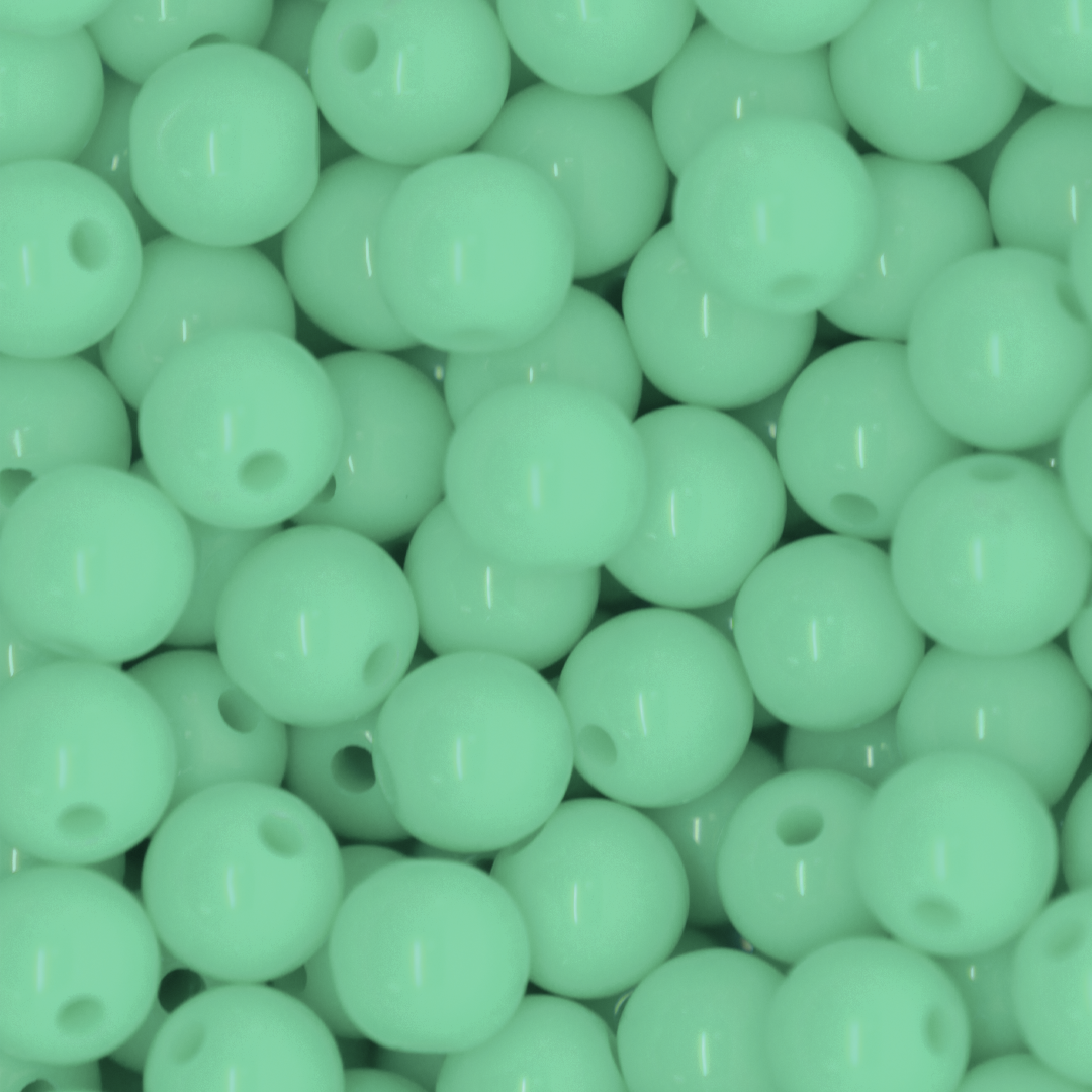 Plastic Beads Bulk Bag, Round Opaque , 10mm, Sold Per pkg of Approx 350, Available in Multiple Colours