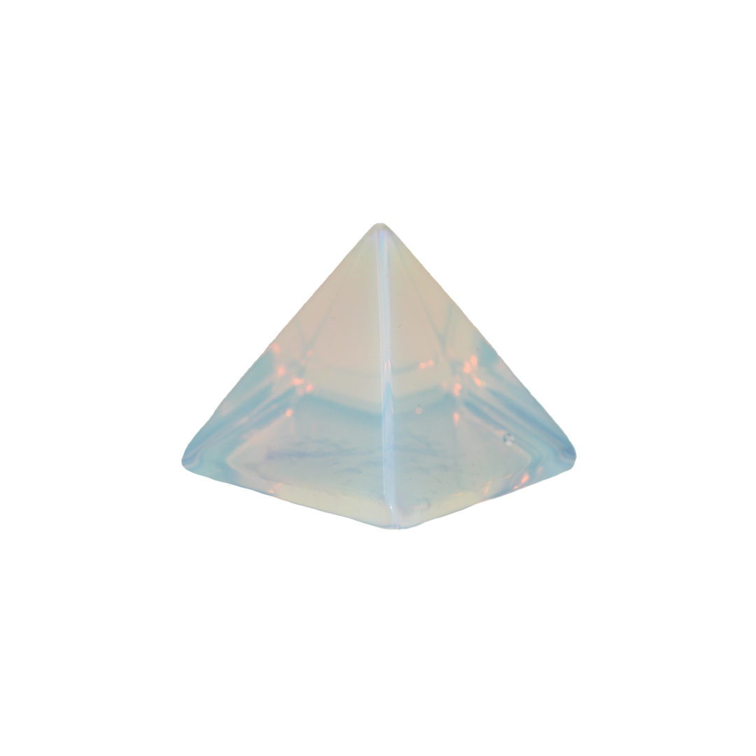 Pyramid Stone, Semi-Precious Stone, Approx 40mm x 31mm, No Hole, Sold Per pkg of 1, Available in Multiple Gemstones