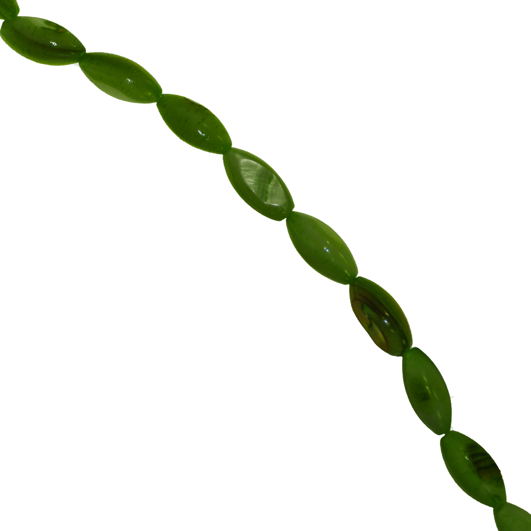 Shell Beads, Dyed, Oval, 3mm x 5mm, Approx 75 pcs per strand, Available in Multiple Colours