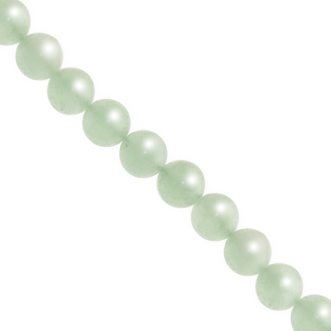 Pale Green Jade, Dyed, Semi-Precious Stone, Available in Multiple Sizes