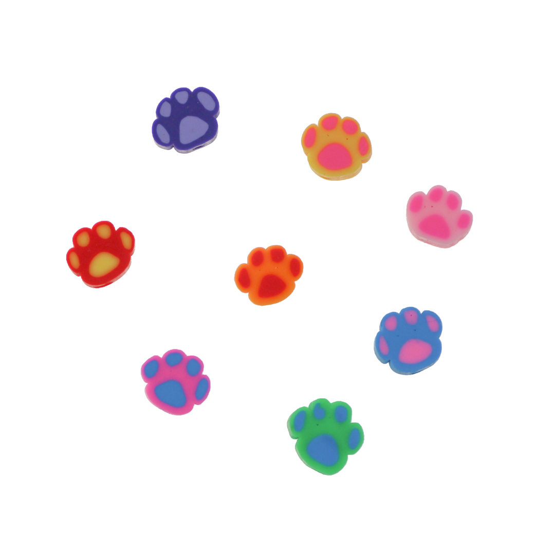 Polymer Clay Beads, Approx 8-10mm, Available in Multiple Styles