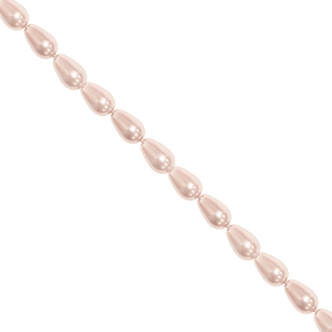 Shell Pearls, Teardrops, Available in Multiple Sizes and Colours