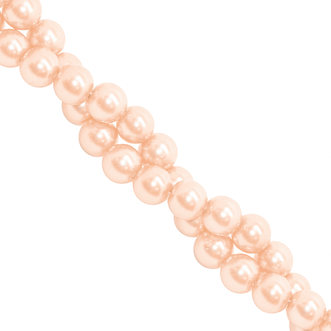 Glass Pearls, 8mm, Approx 100 pcs per strand, Available in Multiple Colours