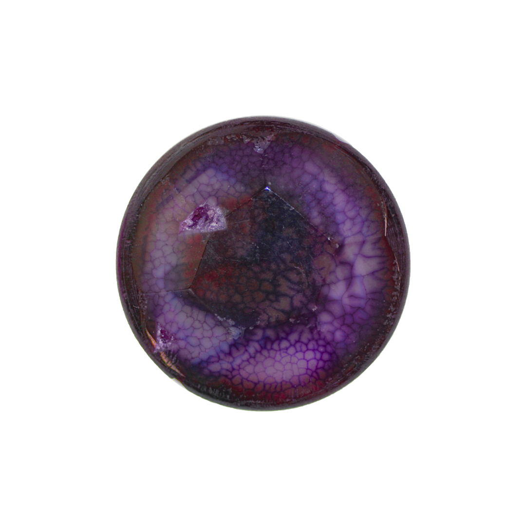 Agate, Faceted, Round, Semi-Precious Stone, Approx 50mm, Sold Per pkg of 1, Available in Multiple Colours