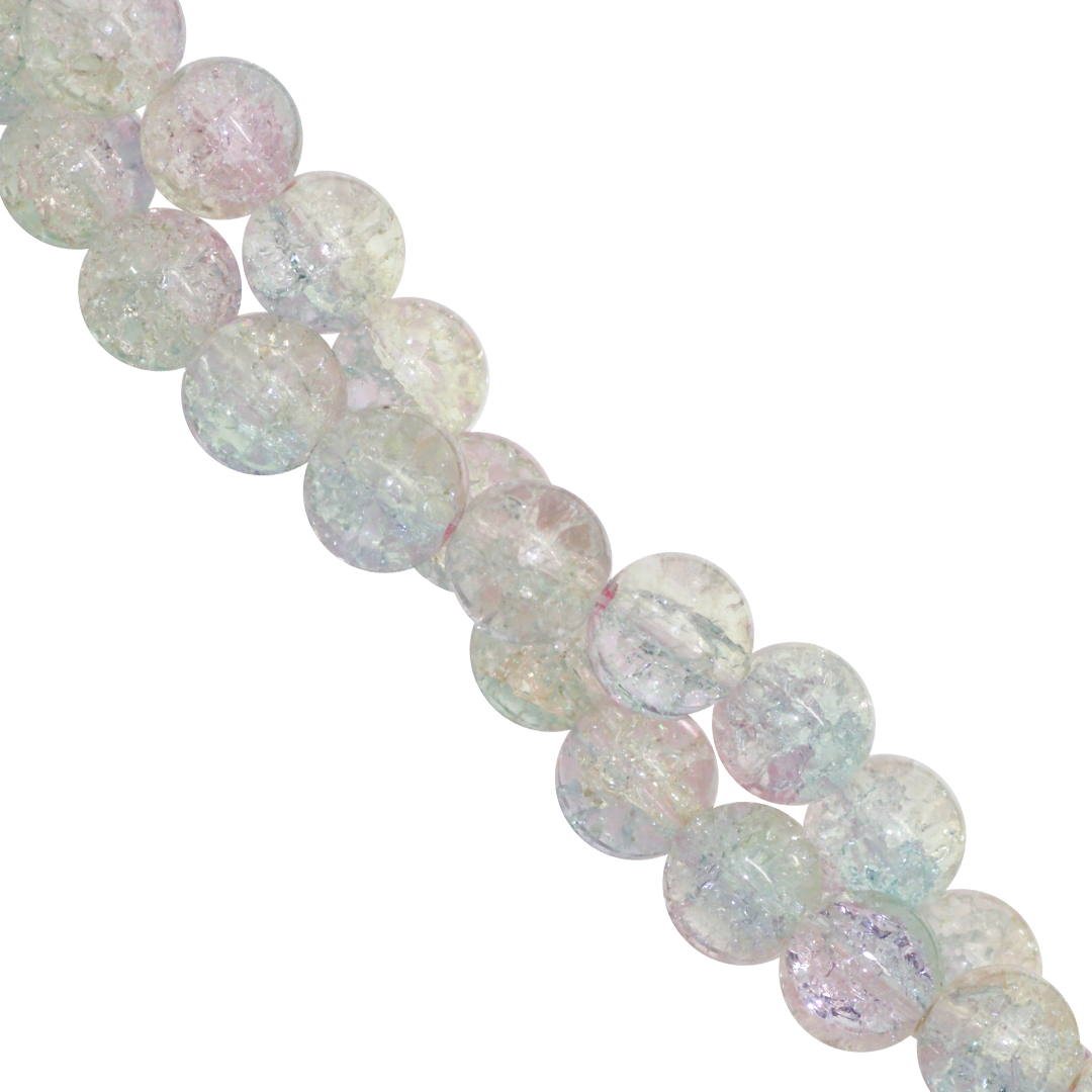Fancy Glass Beads, 10mm, Approx 80 pcs per strand, Available in Multiple Colours