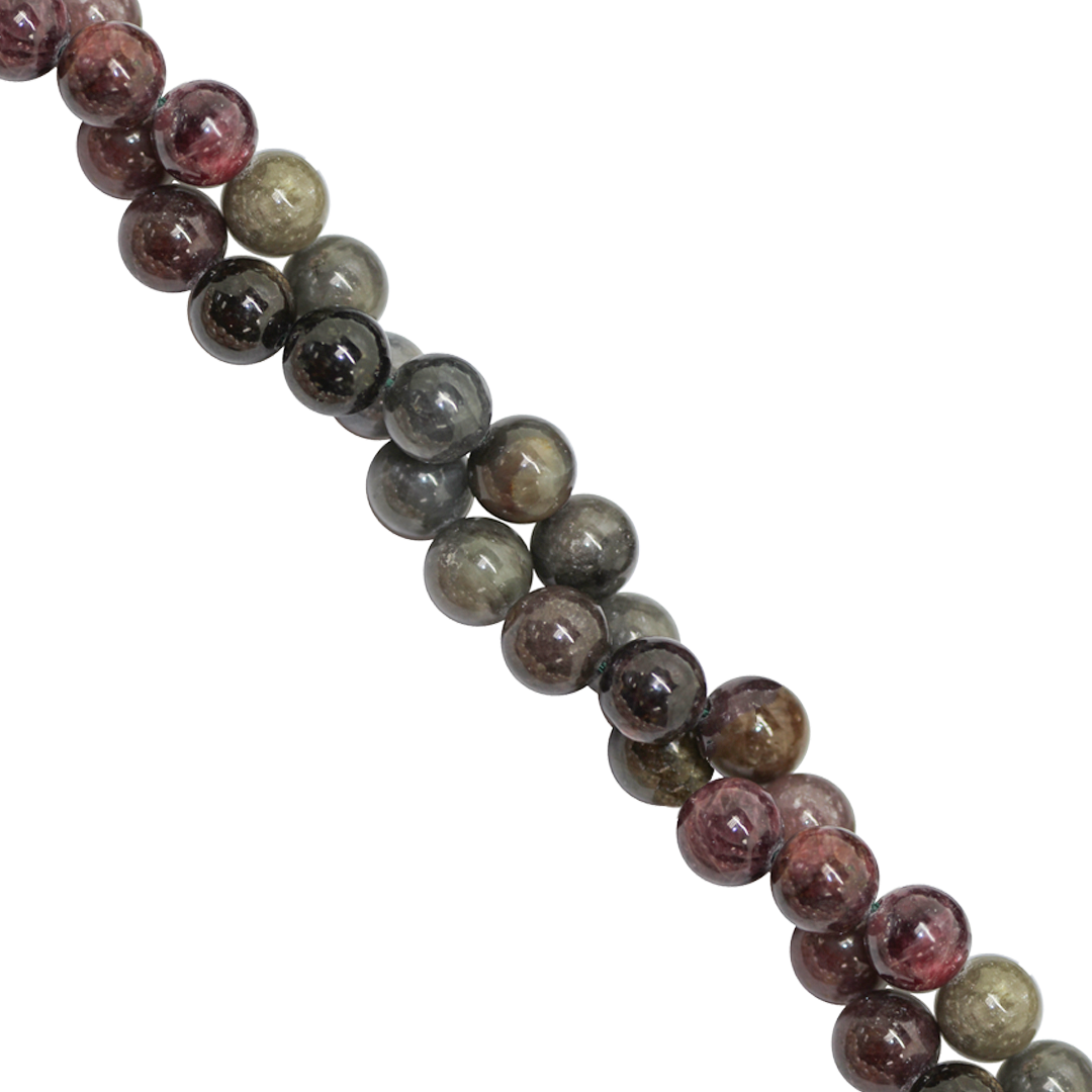 Rainbow Ruby Sapphire, Semi-Precious Stone, 10mm, Approx 40 pcs per strand