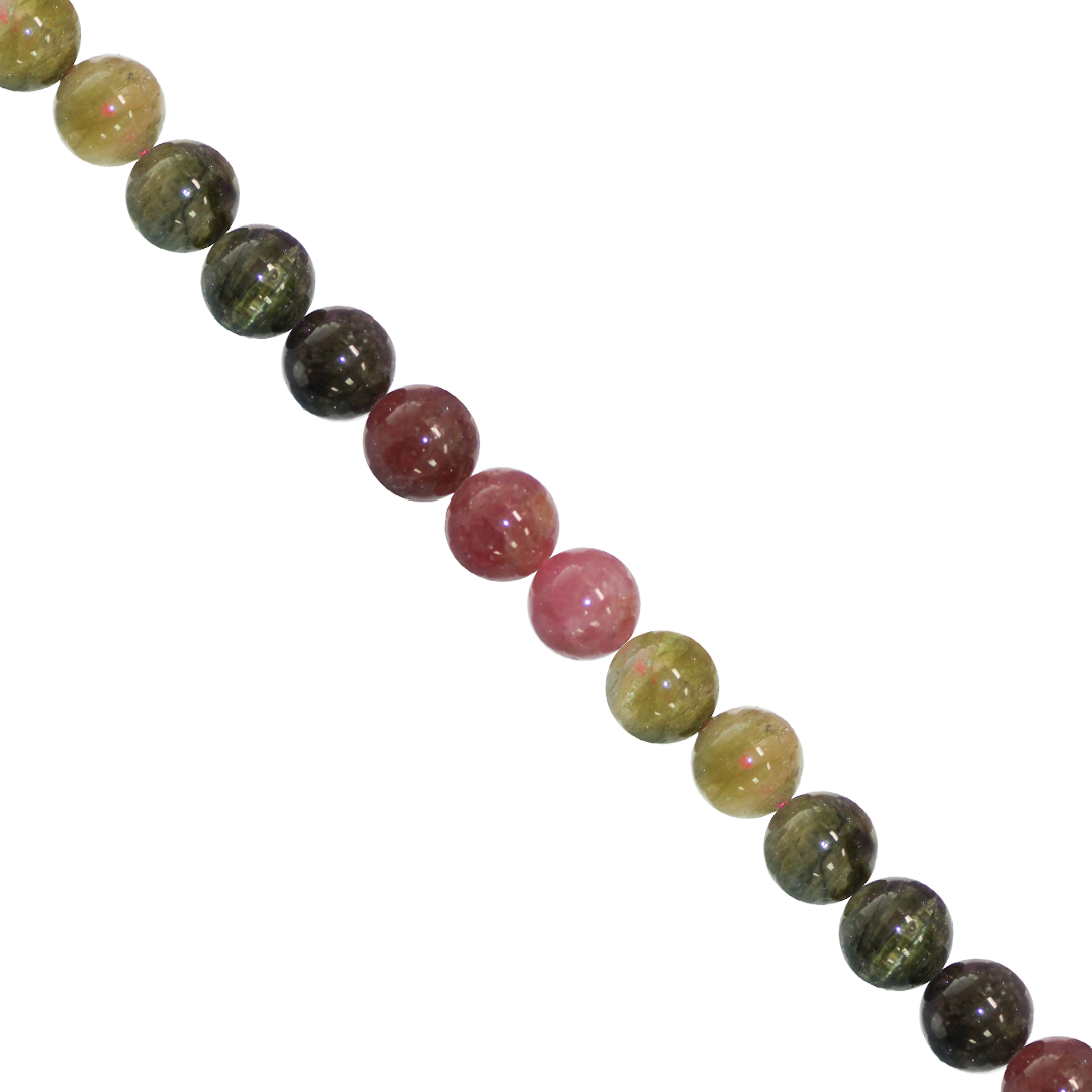 Rainbow Tourmaline (A), Semi-Precious Stone, Available in Multiple Sizes