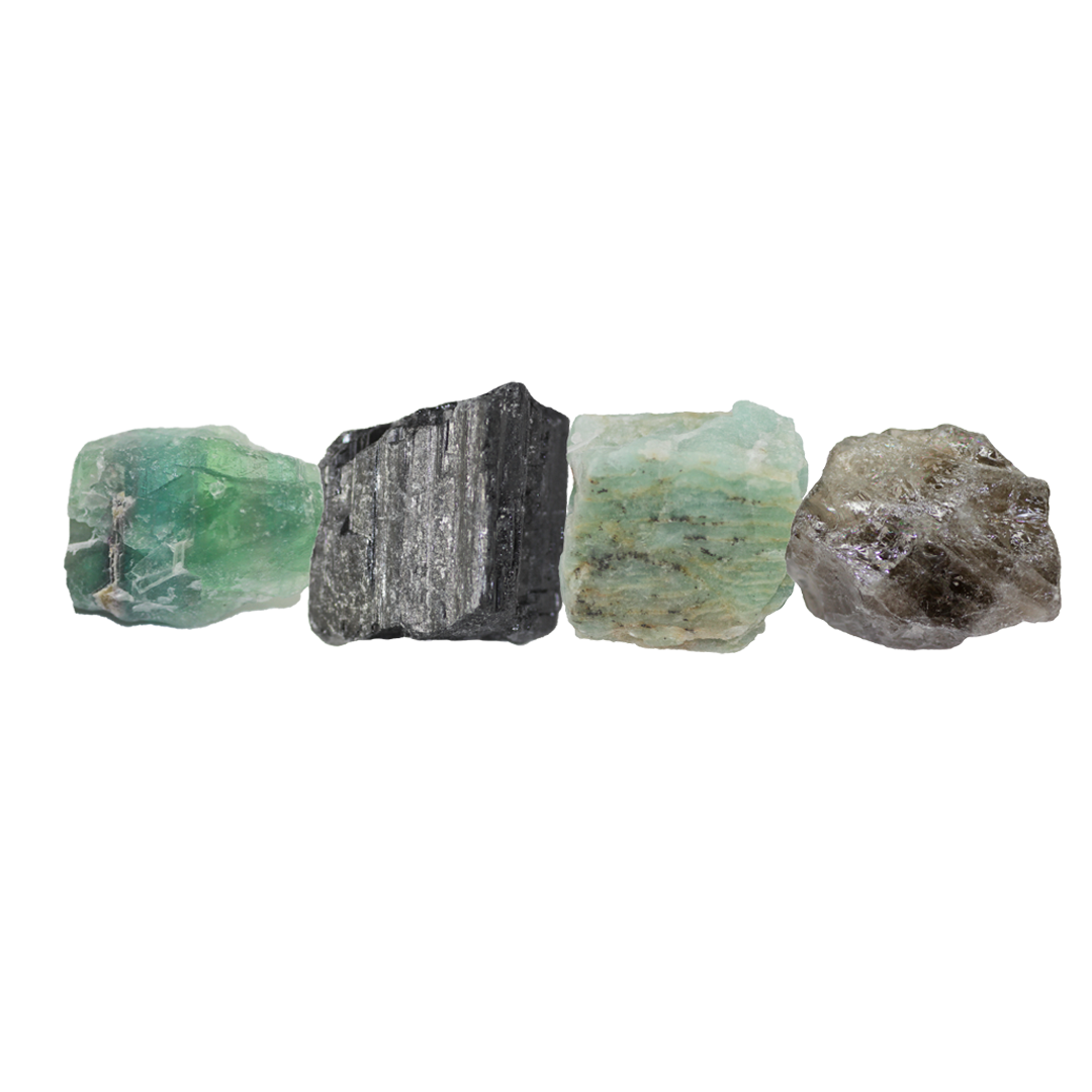 Raw Stone, Large, Semi-Precious Stone, 4 pcs per strand, Available in Multiple Gemstones
