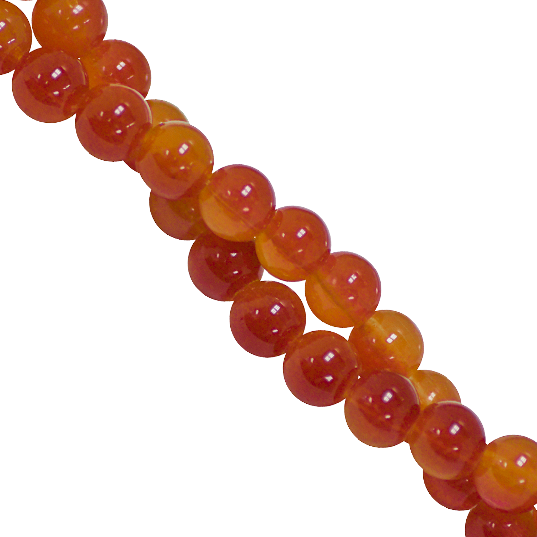 Glass Beads, 6mm, Approx 135 pcs per strand, Available in Multiple Colours