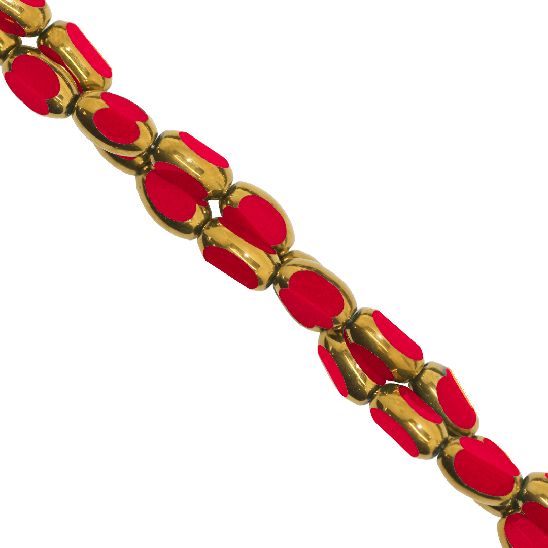 Glass Rice Beads, Opaque, 7mm x 3.5mm, Approx 45 pcs per strand, Available in Multiple Colours