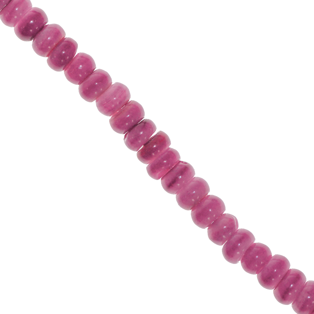 Shell Beads, Dyed, Rondelle, 5mm x 3mm, Approx 130 pcs per strand, Available in Multiple Colours