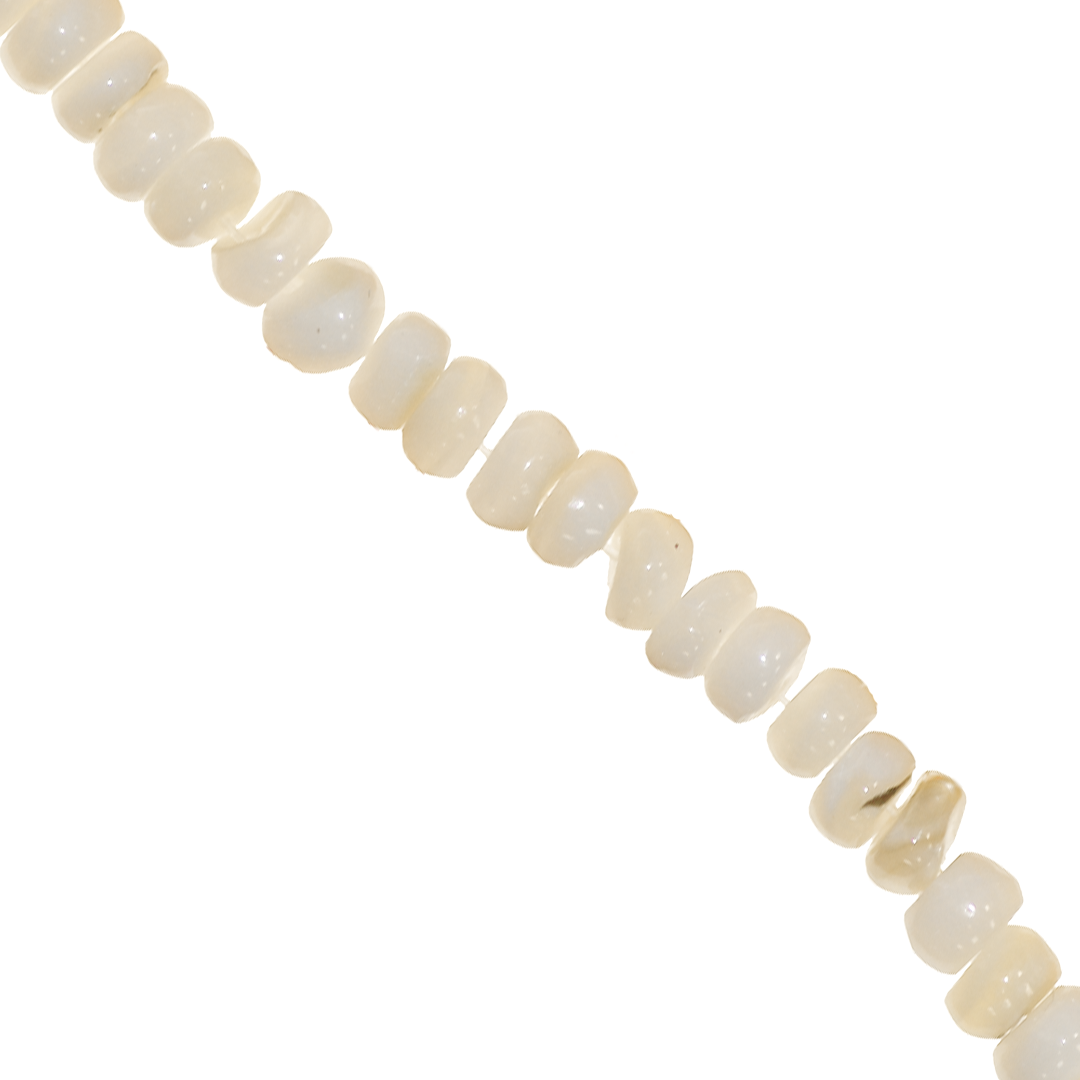 Shell Beads, Dyed, Rondelle, 5mm x 3mm, Approx 130 pcs per strand, Available in Multiple Colours