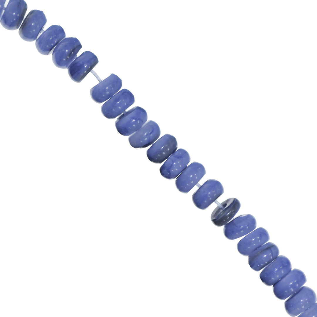 Shell Beads, Dyed, Rondelle, 5mm x 3mm, Approx 130 pcs per strand, Available in Multiple Colours