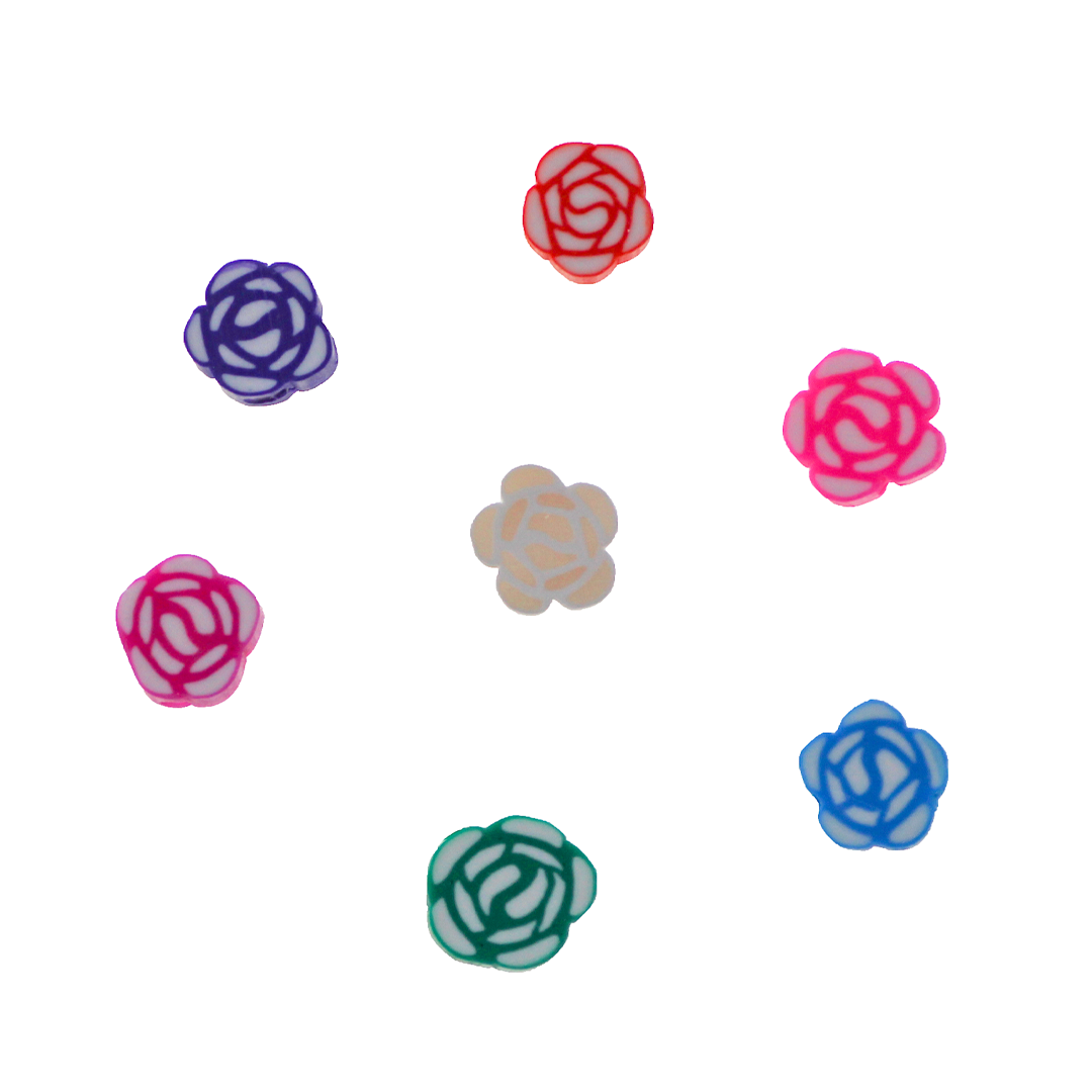 Polymer Clay Beads, Approx 8-10mm, Available in Multiple Styles