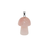 Gemstone Pendant, Mushroom, Semi-Precious Stone, Approx 21mm x 15mm, Sold Per pkg of 1, Available in Multiple Gemstones