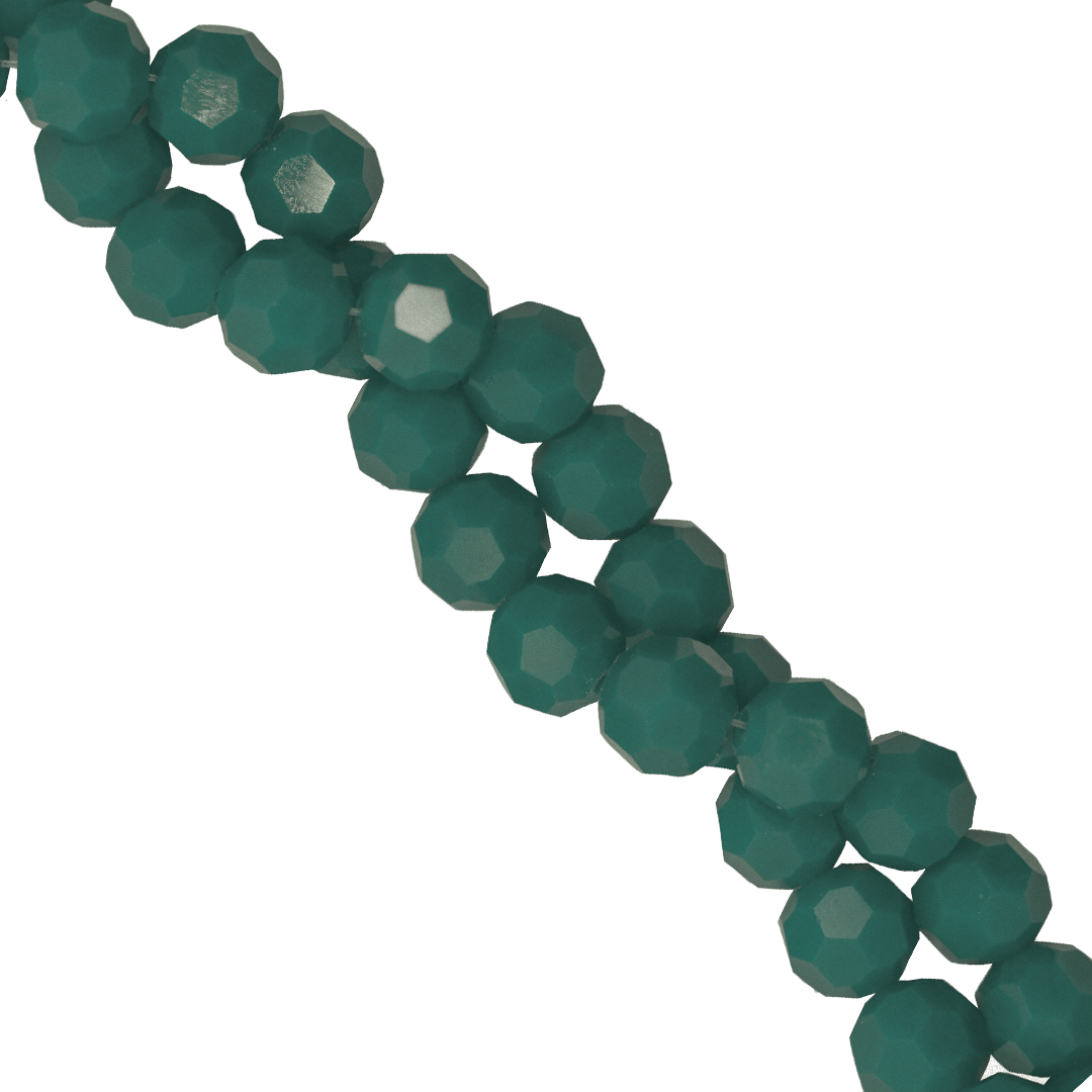 Glass Crystal Beads, Round, 4mm Approx 85 pcs per strand, Available in Multiple Colours