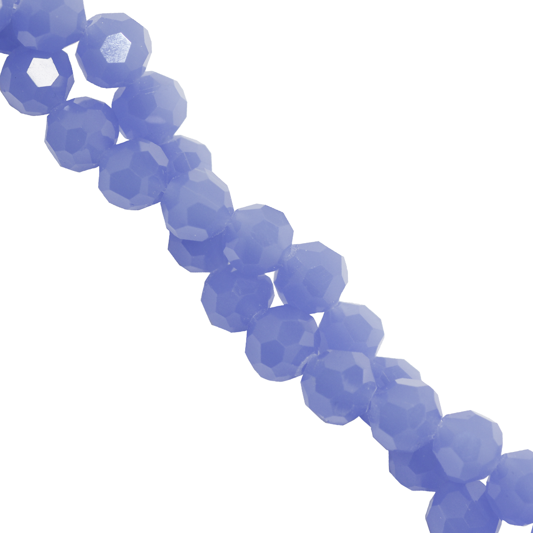 Glass Crystal Beads, Round, Faceted, 3mm, Approx 170 pcs per strand, Available in Multiple Colours