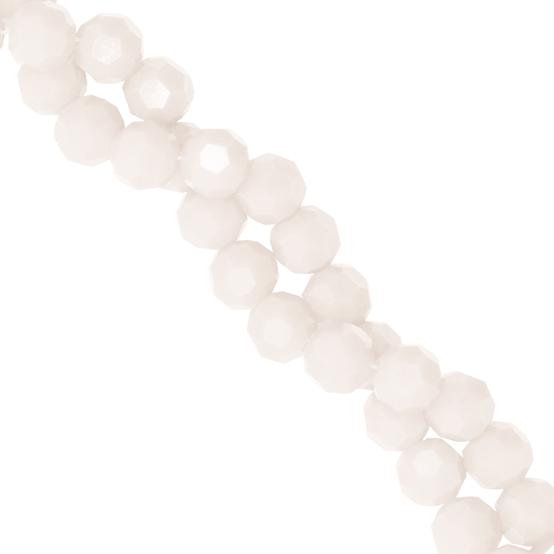 Glass Crystal Beads, Round, 4mm Approx 85 pcs per strand, Available in Multiple Colours