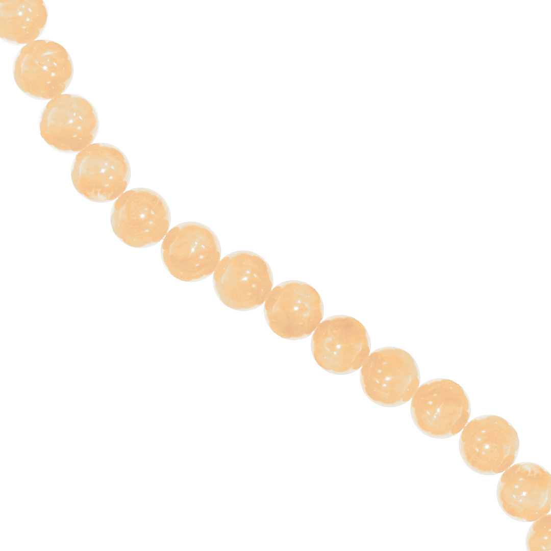 Shell Beads, Dyed, Round, 6mm, Approx 60 pcs per strand, Available in Multiple Colours
