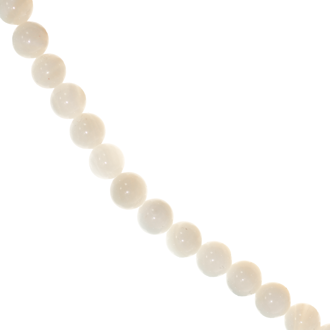 Shell Beads, Dyed, Round, 6mm, Approx 60 pcs per strand, Available in Multiple Colours