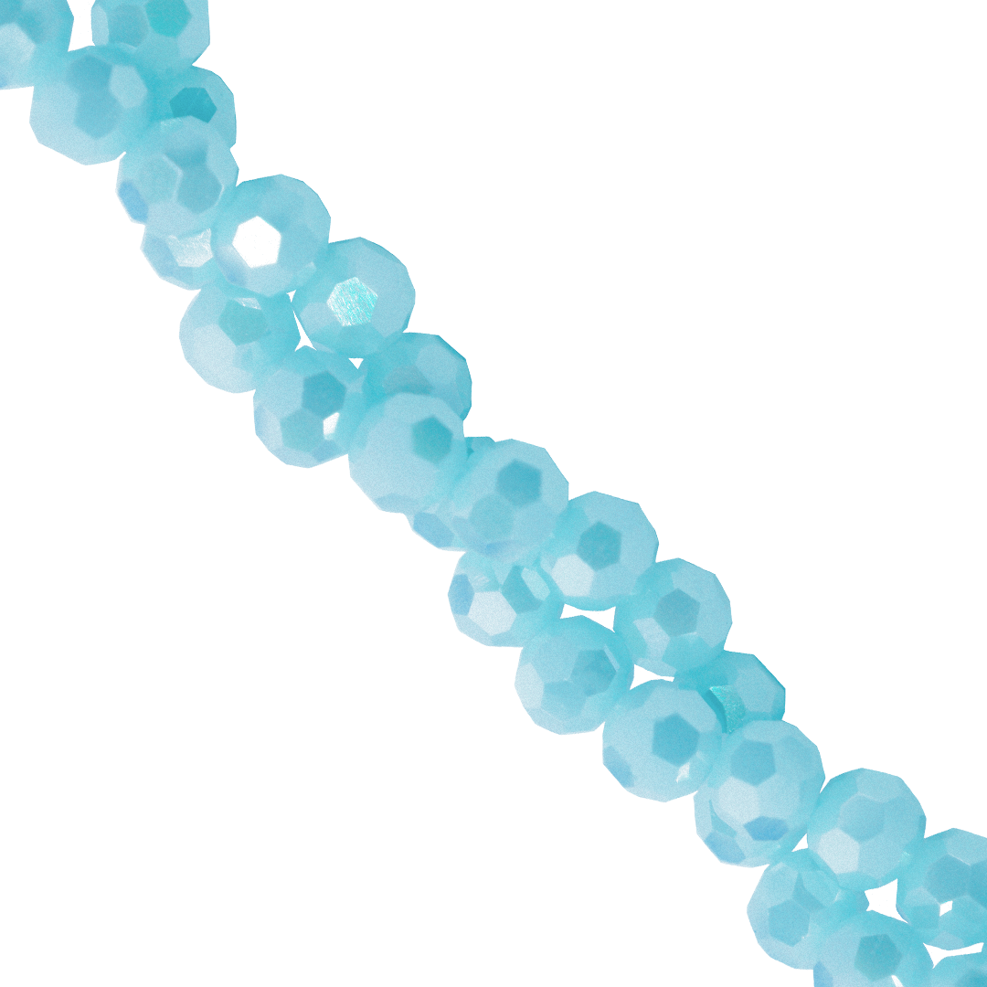 Glass Crystal Beads, Round, Faceted, 3mm, Approx 170 pcs per strand, Available in Multiple Colours