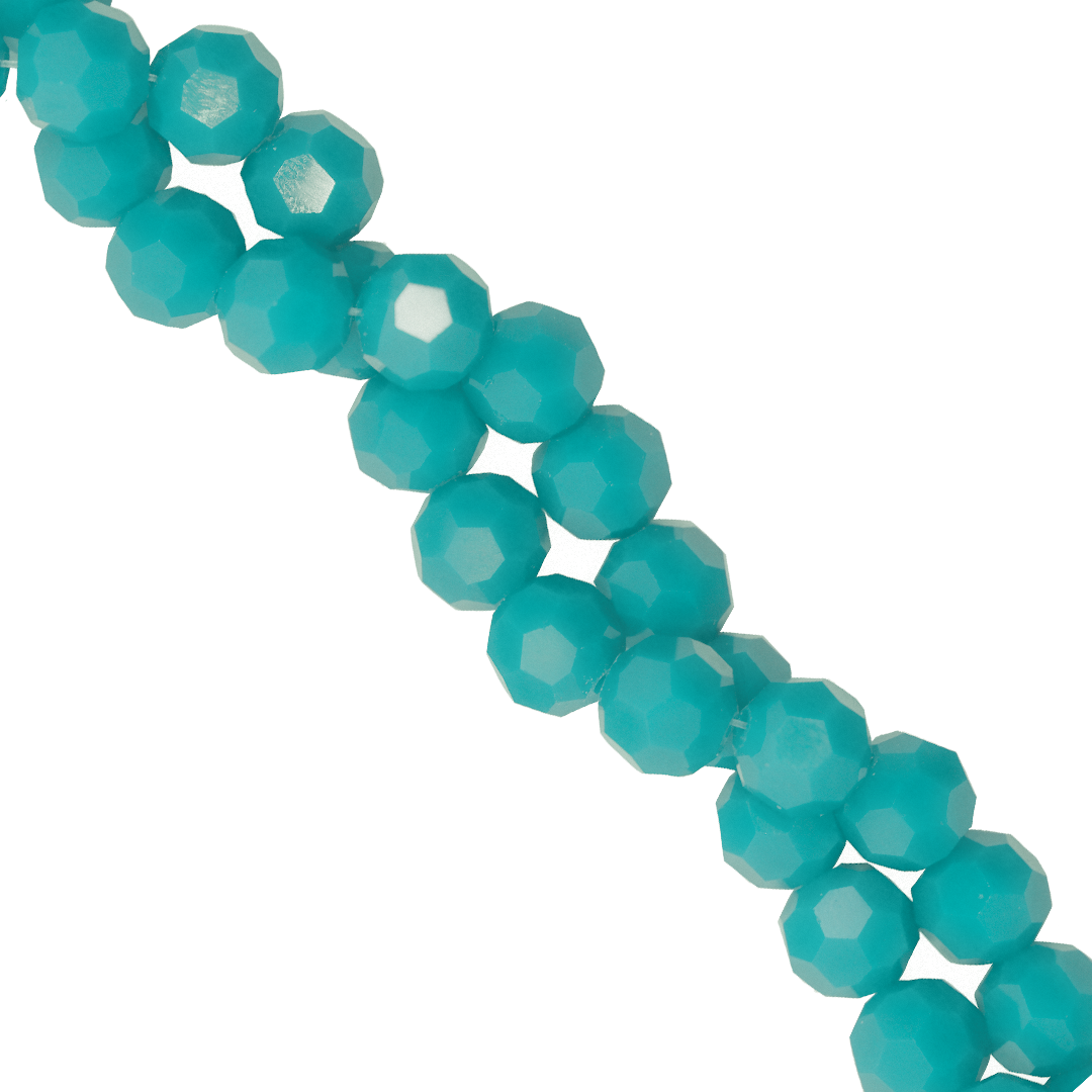Glass Crystal Beads, Round, Faceted, 3mm, Approx 170 pcs per strand, Available in Multiple Colours