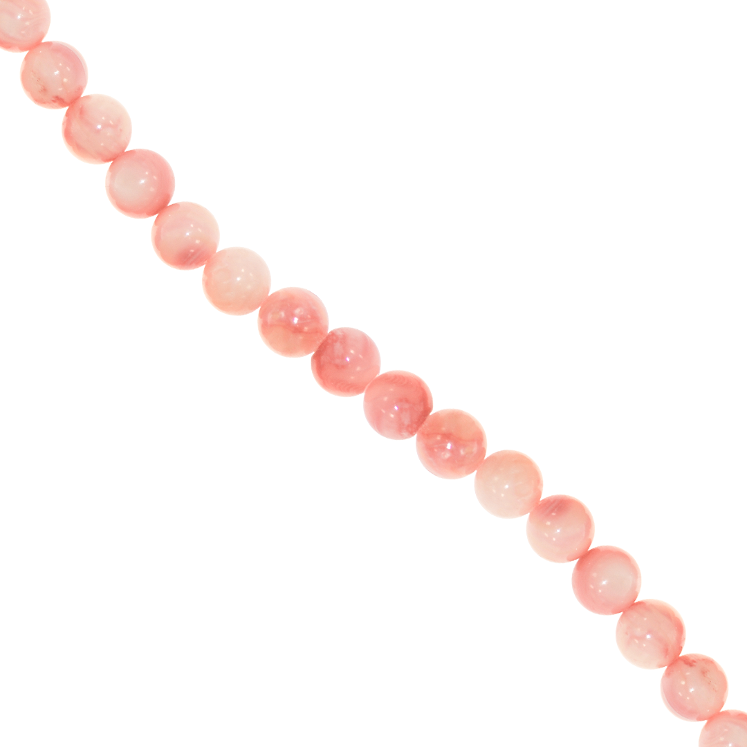 Shell Beads, Dyed, Round, 4mm, Approx 95 pcs per strand, Available in Multiple Colours