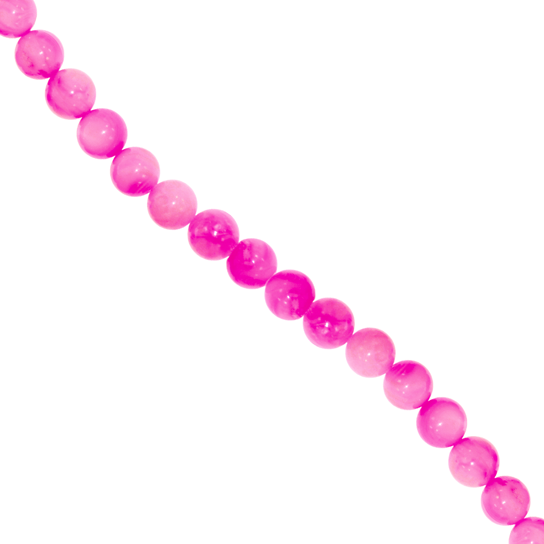 Shell Beads, Dyed, Round, 3mm, Approx 125 pcs per strand, Available in Multiple Colours