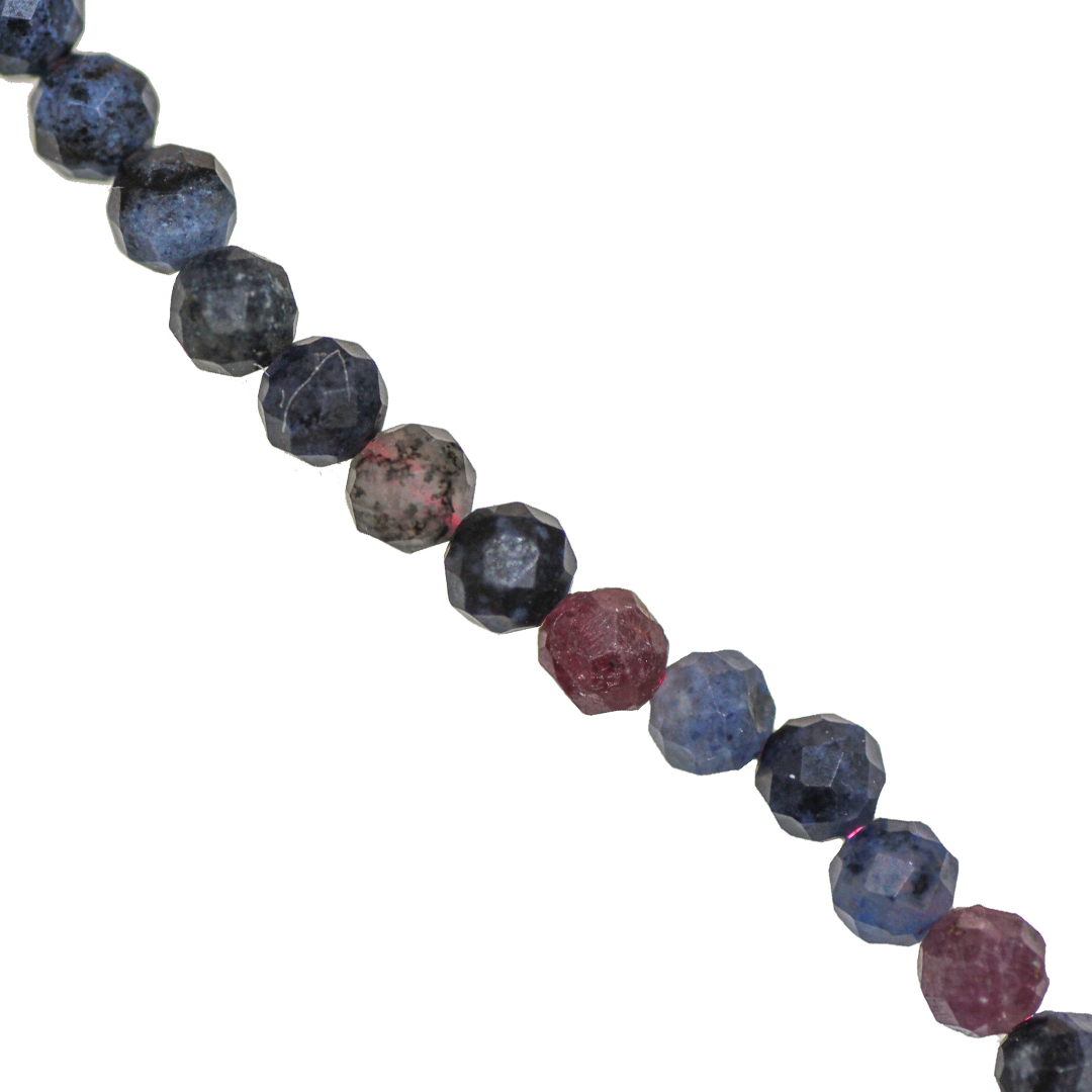 Faceted Ruby Sapphire, Semi-Precious Stone, Available in Multiple Sizes