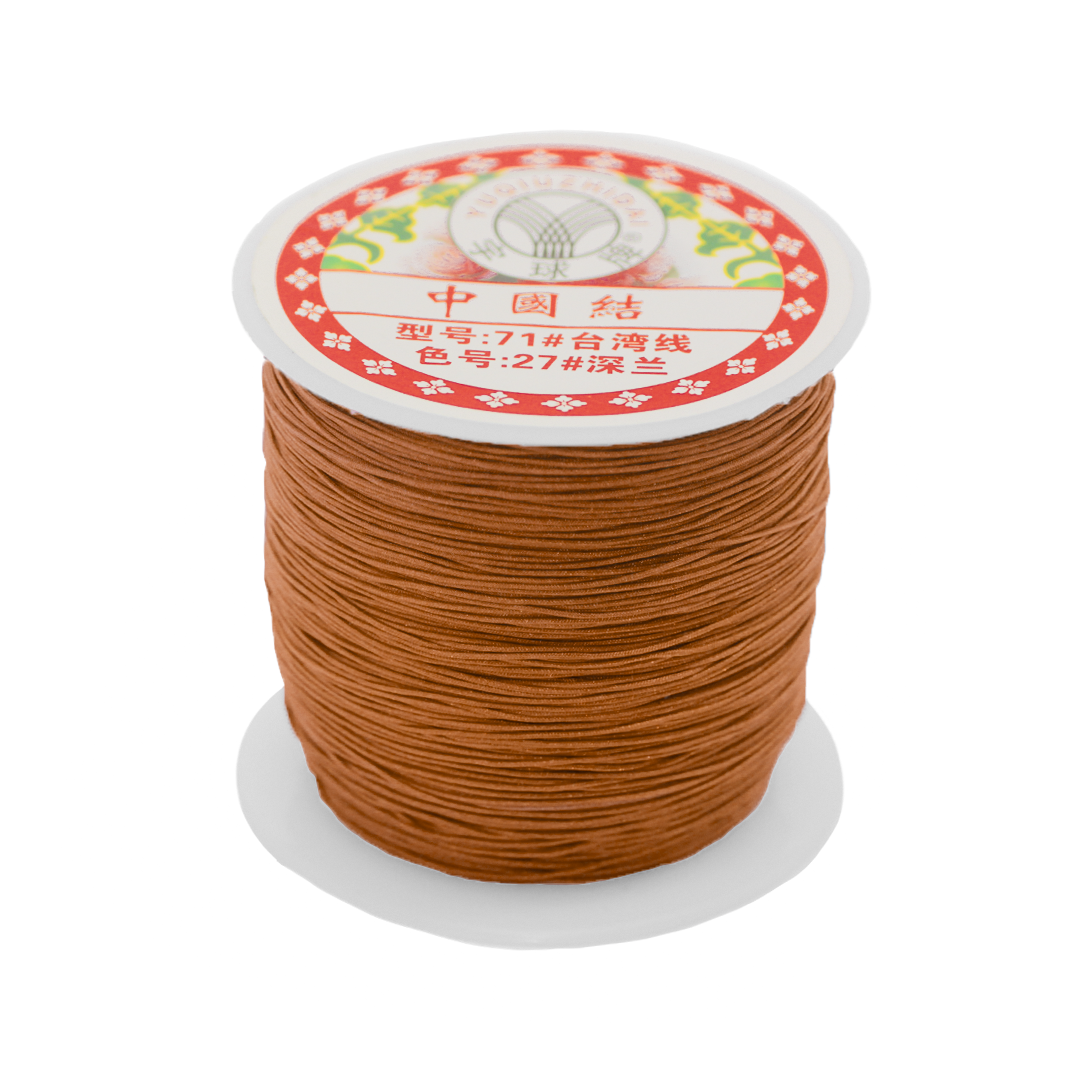 Asian Beading Knotting Cord, Nylon, 0.8mm, Available in Multiple Colours