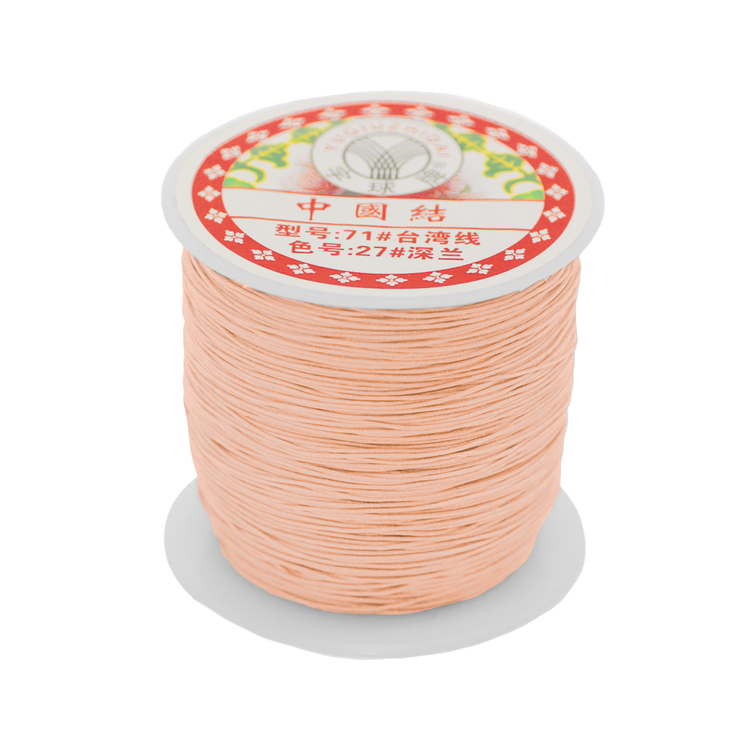 Asian Beading Knotting Cord, Nylon, 0.8mm, Available in Multiple Colours