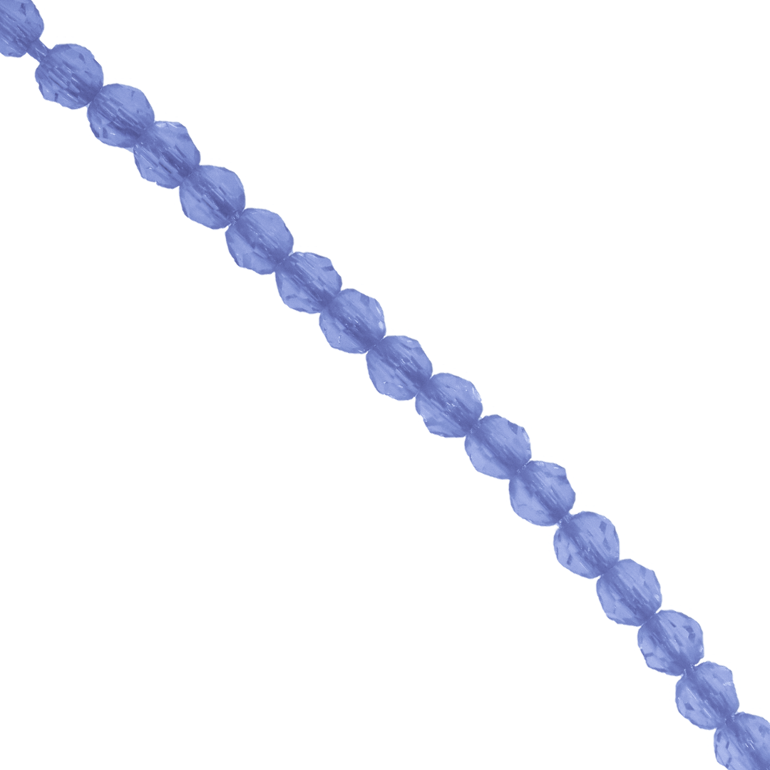 Glass Crystal Beads, Faceted, Round, 2mm, Approx 170 pcs per strand, Available in Multiple Colours